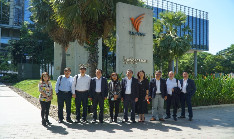 VJA & CTJ Visited Thai PBS to Enhance a Relationship Between Mass Media of Both Countries