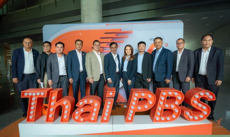 Lao PDR news executives visit Thai PBS