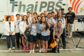 Berkeley International School Students Visit Thai PBS for Behind-the-Scenes Media Experience