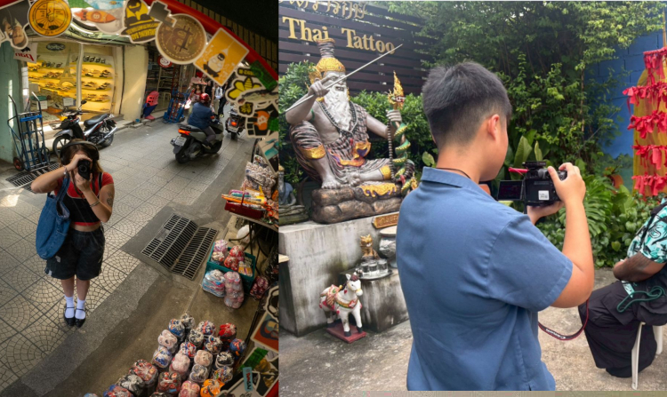 Thai PBS World interns for 2025